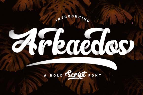 Arkaedos: A Bold Handwritten Font for Strategic Branding and Communication