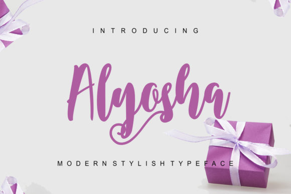 Ayosha: A Friendly and Chunky Script Font for Creative Projects