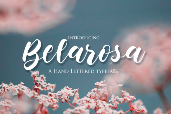 Belarosa: A Beautiful and Chic Script Font for Elevating Your Designs