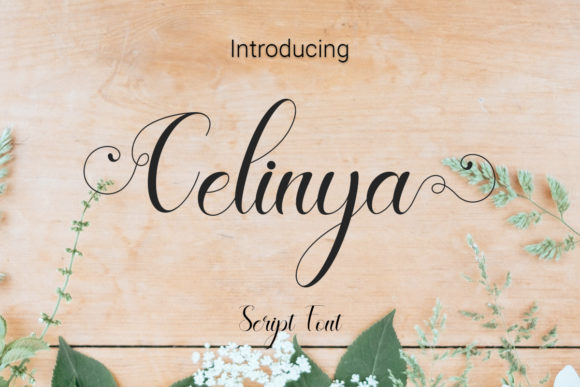 Celinya: A Handwritten Font That Elevates Your Design Projects