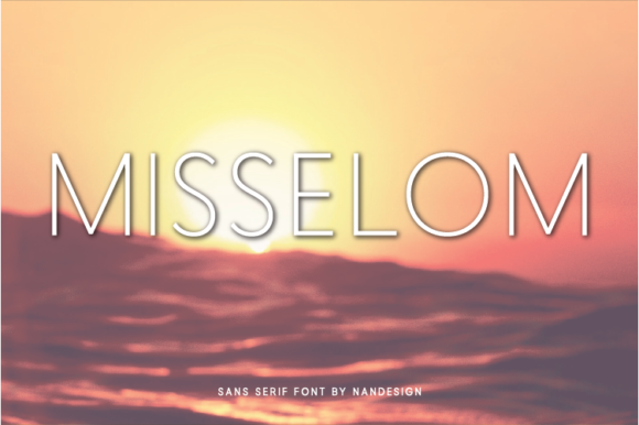 Discover the Elegance of Misselom Font