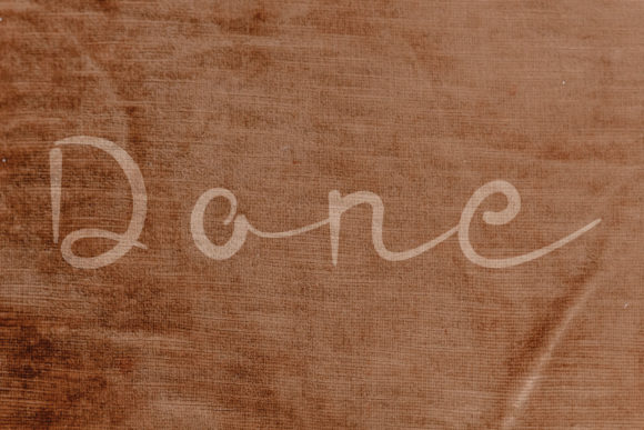 Done: A Versatile Brushed Script Font for Designers and Creators
