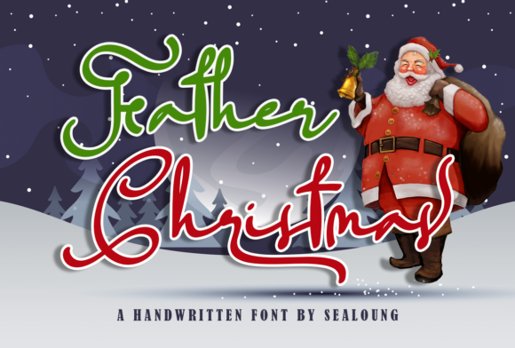 Father Christmas: A Timeless Font for Elegant Design Projects