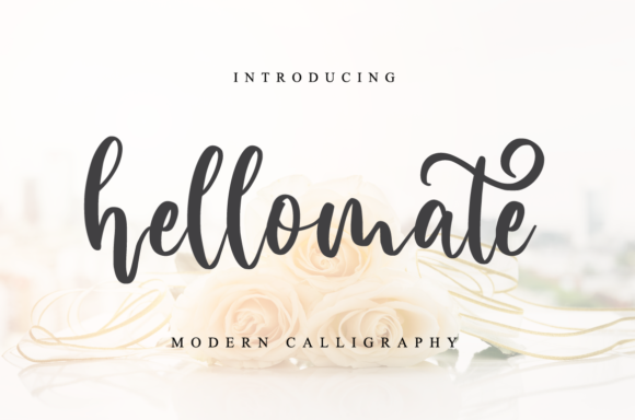 Hellomate: A Friendly Handwritten Font for Creative Projects