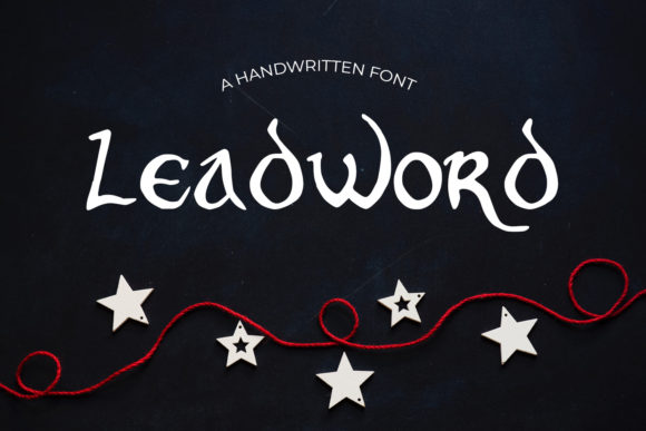 Leadword: A Handwritten Font That Elevates Your Projects with Balanced Style
