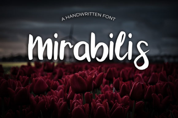 Mirabilis Font: A Handwritten Style for Design Projects