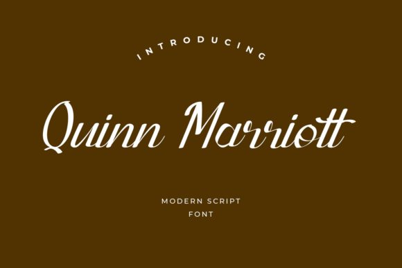 Quinn Marriott: A Font That Elevates Every Design