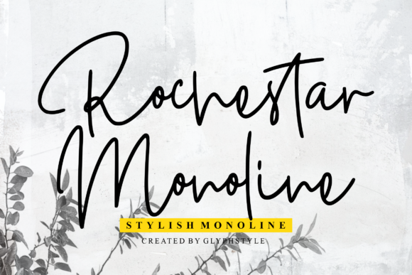 Rochestar: A Handwritten Font for Professional and Creative Branding