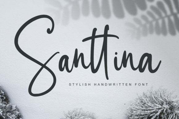 Santtina: A Modern Handwritten Font for Creative Projects