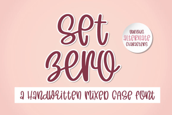 Set Zero: A Font That Redefines Creativity in the Digital Age