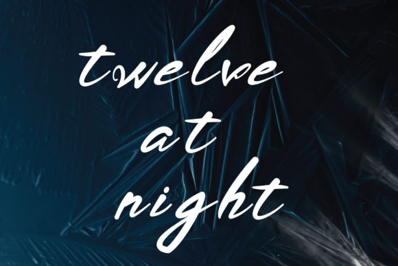 Twelve at Night: A Timeless Handwritten Font for Modern Design