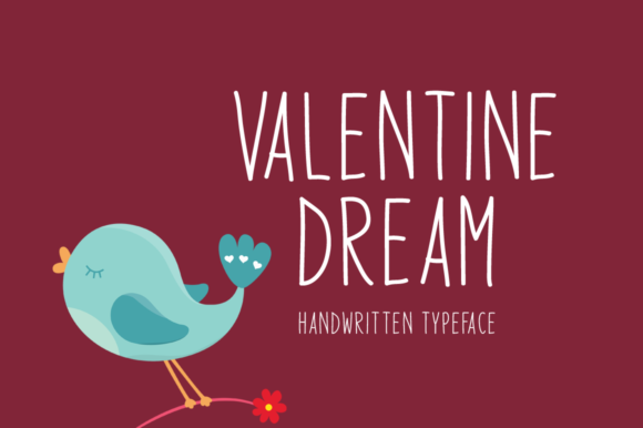 Valentine Dream Font for Creative Projects